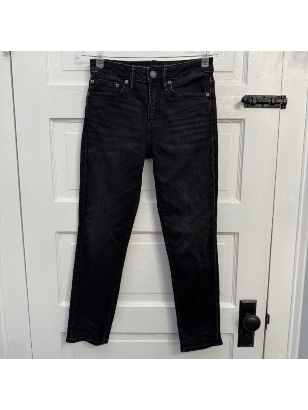 American Eagle Men’s 26x28 Washed Black Skinny Stretch Cotton Jeans